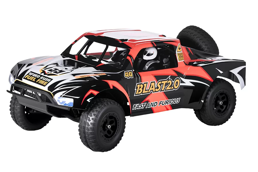 BLAST 2,0 1/10 Масштаб 4WD Внедорожный электрический грузовик с коротким курсом 2,4G Бесщеточный высокоскоростной RTR # RH1045SC