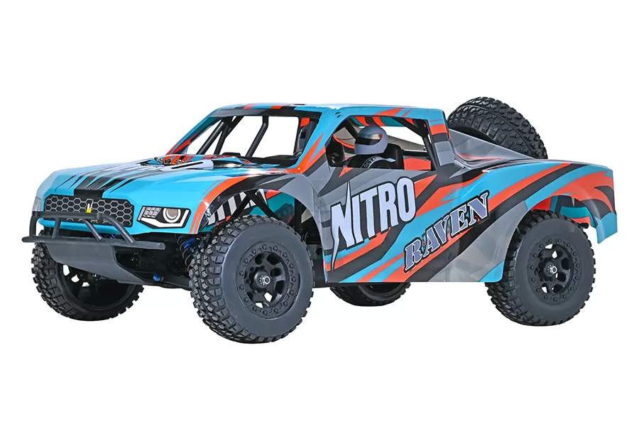 NITRO 1/8 Scale 4WD Внедорожный электрический радиоуправляемый грузовик с коротким курсом 2,4G Высокоскоростной RTR # RH819