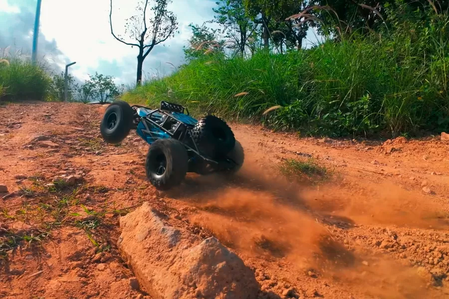 10 Масштаб 4WD Внедорожный электрический песочный багги 2,4G Бесщеточный высокоскоростной RTR # RH1062