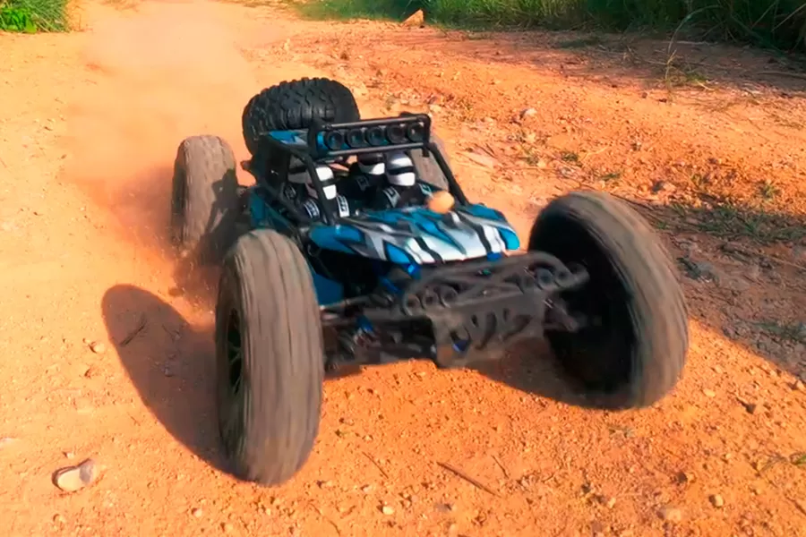 10 Масштаб 4WD Внедорожный электрический песочный багги 2,4G Бесщеточный высокоскоростной RTR # RH1062
