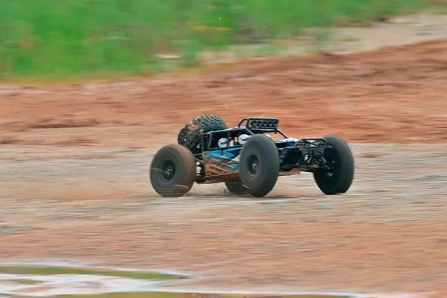 10 Масштаб 4WD Внедорожный электрический песочный багги 2,4G Бесщеточный высокоскоростной RTR # RH1062
