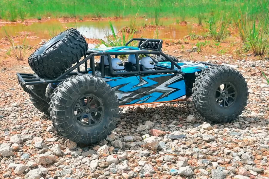 10 Масштаб 4WD Внедорожный электрический песочный багги 2,4G Бесщеточный высокоскоростной RTR # RH1062