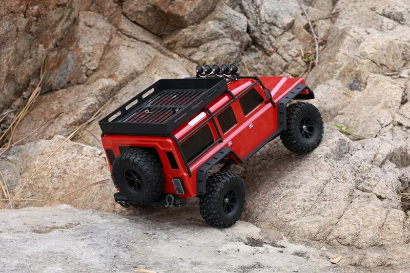 10 Масштаб 4WD Внедорожный электрический радиоуправляемый гусеничный 2,4G Trail Автомобиль с дистанционным управлением RTR # RH1047