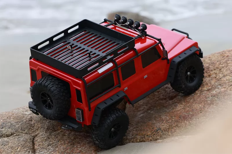 10 Масштаб 4WD Внедорожный электрический радиоуправляемый гусеничный 2,4G 5CH 3-в-1 Trail RC RTR # RH1055