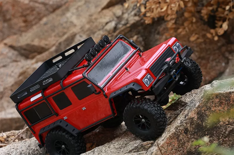 10 Масштаб 4WD Внедорожный электрический радиоуправляемый гусеничный 2,4G 5CH 3-в-1 Trail RC RTR # RH1055
