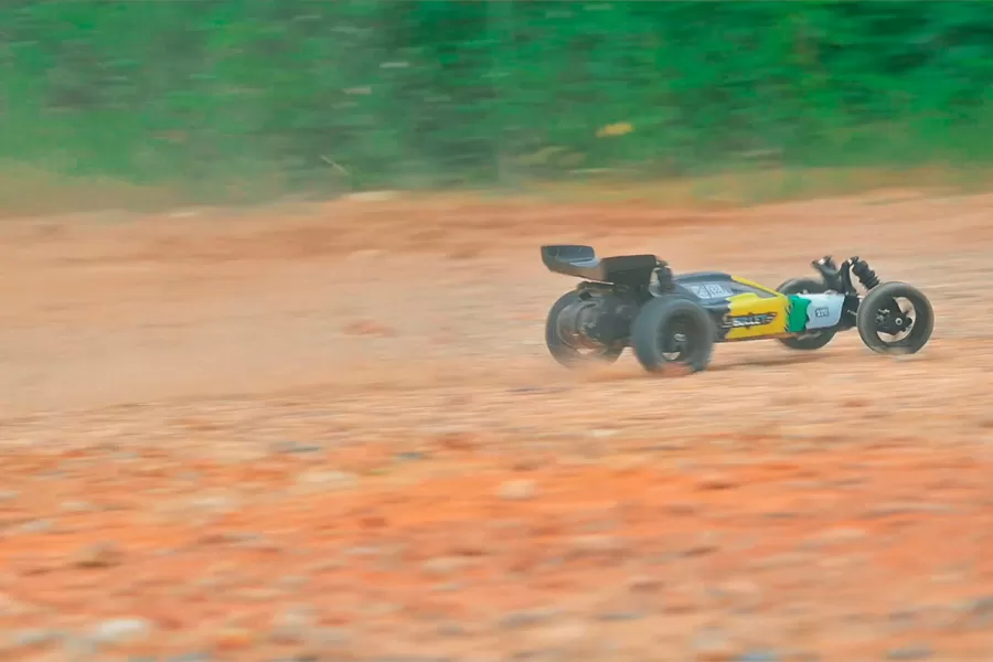 10 шкала 2WD на дороге электрические щеткой RC Багги РТР 2,4 г # RH2011
