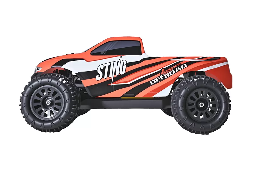 18 Масштаб 4WD Off Road Электрический щеткой RC монстр грузовик РТР 2,4G # RH1811
