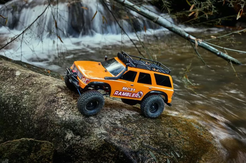 Витрина MC31 Rambler 1:10 Масштаб 4WD с высоким крутящим моментом Электрический гусеничный RTR # RH1052