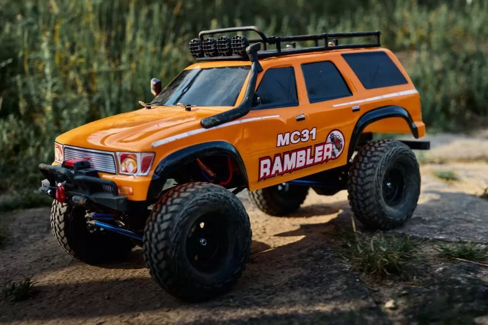 Витрина MC31 Rambler 1:10 Масштаб 4WD с высоким крутящим моментом Электрический гусеничный RTR # RH1052