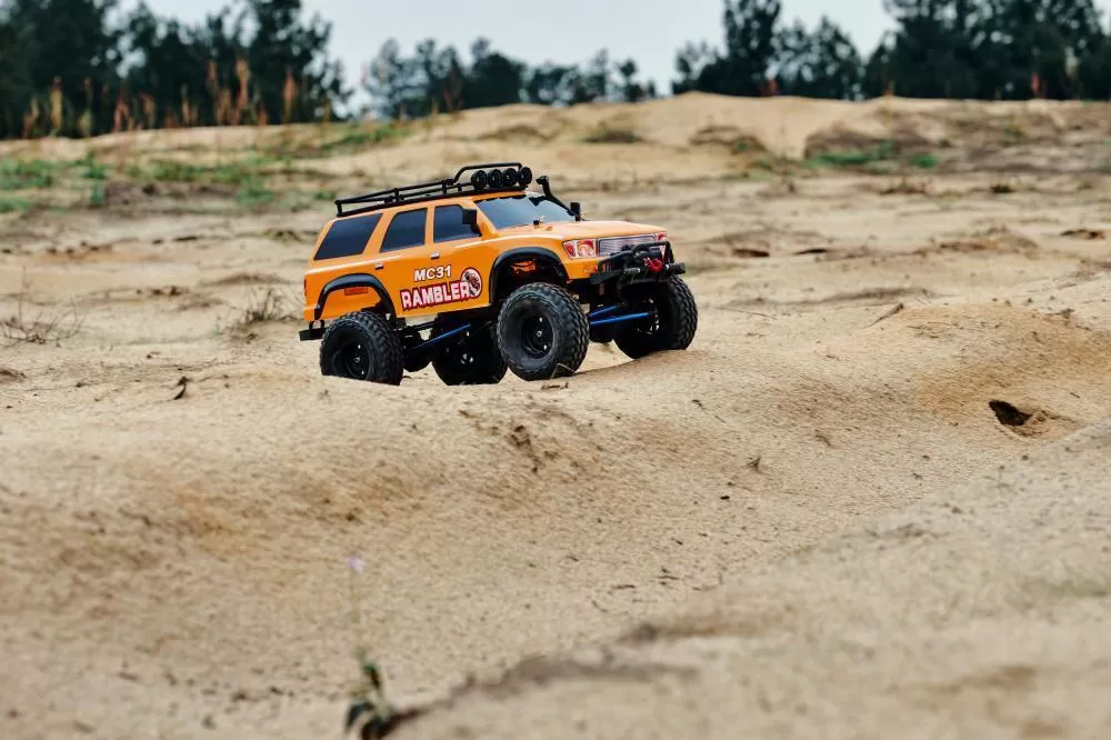 Витрина MC31 Rambler 1:10 Масштаб 4WD с высоким крутящим моментом Электрический гусеничный RTR # RH1052