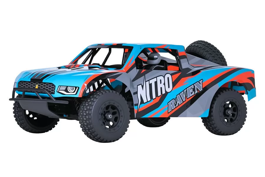 NITRO 1/8 Scale 4WD Внедорожный электрический радиоуправляемый грузовик с коротким курсом 2,4G Высокоскоростной RTR # RH819
