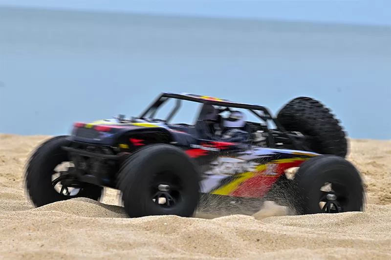 10 Масштаб 4WD Внедорожник Электрический песочный багги 2,4G Матовый высокоскоростной автомобиль RTR # RH1043