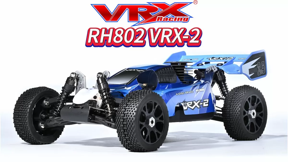 VRX-2 (RH802) Нитро Багги Распаковка: Глубокое погружение в сырую силу 1/8 масштаба Nitro Racing