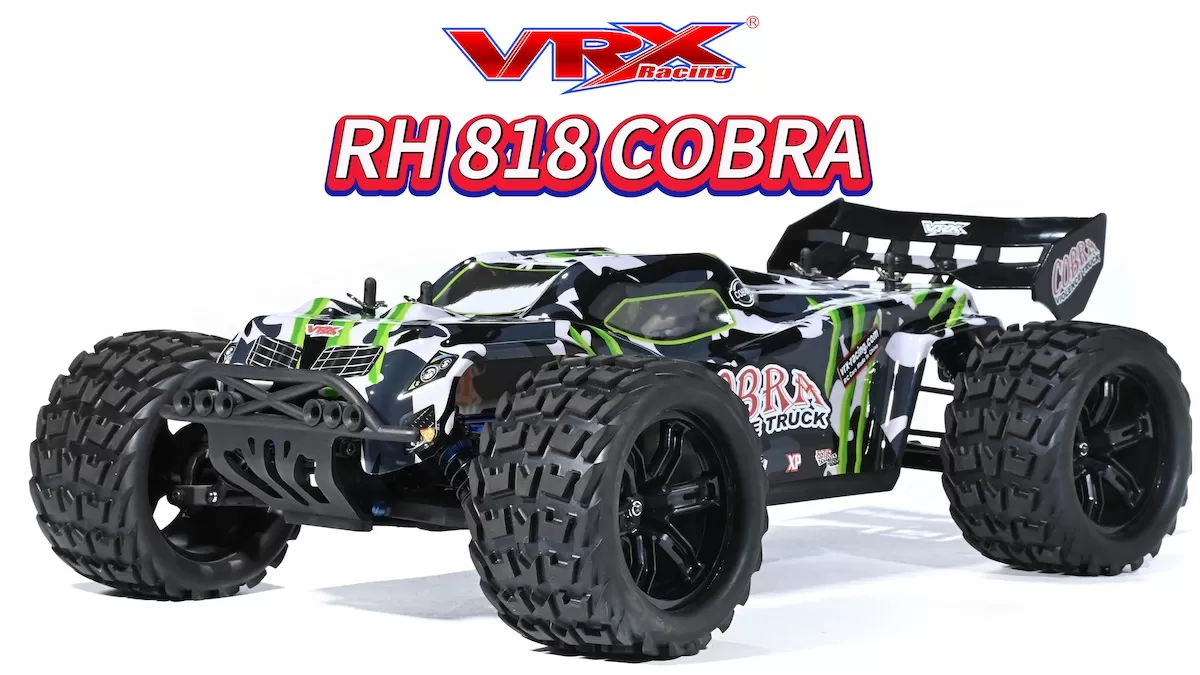 VRX Кобра RH818 распаковка: Глубокое погружение в VRX Racing в высокоскоростной Бесщеточный трепку Truggy